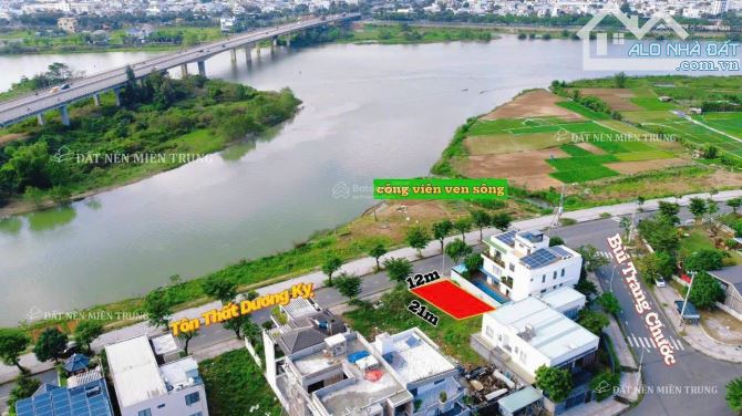 Đất BT đường Tôn Thất Dương Kỵ view trực diện sông - KĐT sinh thái Hoà Xuân - 1