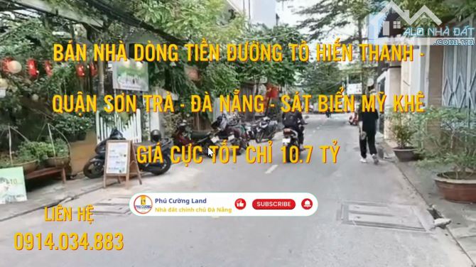 BÁN NHÀ DÒNG TIỀN TÔ HIẾN THÀNH SƠN TRÀ - SÁT BIỂN MỸ KHÊ, GIÁ CHỈ 10.7 TỶ - 2