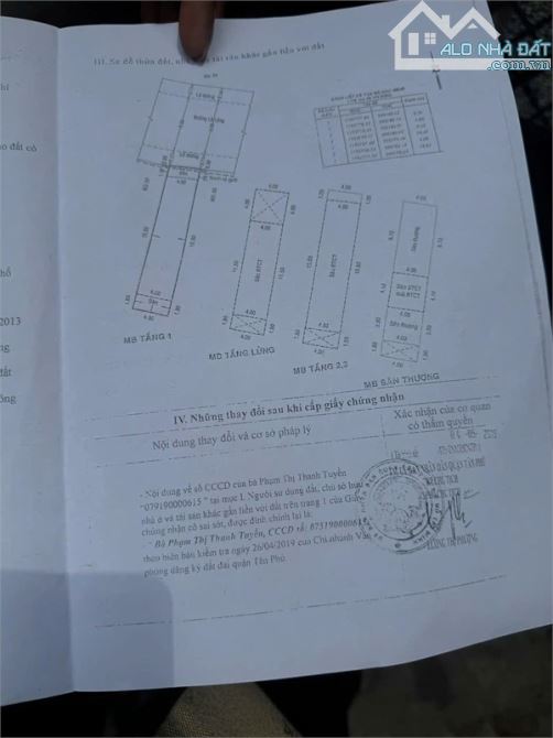 Mặt Tiền Khu Họ Lê, Phú Thọ Hòa, Tân Phú. Nhà 4x18m, 5 Tầng, giá 10.4 tỷ TL - 6