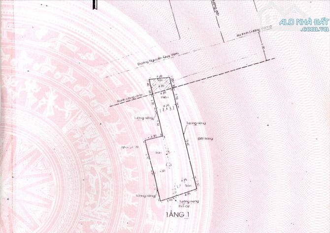 Mặt tiền Nguyễn Quý  135m2 nở hậu giá công khai 10,5 tỷ kinh doanh tốt