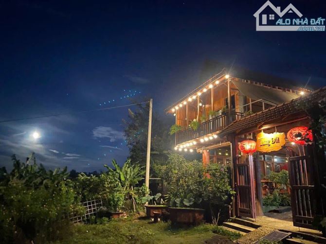 Homestay view hoàng hôn, 4 phòng, 100% gỗ xưa cao cấp, dòng tiền 15tr/ tháng - 1