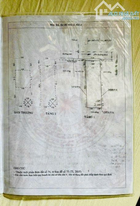 Bán Nhà 38/51/1A Đường Số 2 DT:5x16 3 Lầu sát Aeon Tân Phú Chỉ 5.5 Tỷ - 1