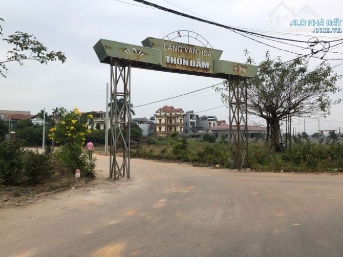 [ CỰC HIẾM ] BÁN ĐẤT XÓM ĐẦM VÂN TRÌ, 128M2, ĐẸP LONG LANH, ĐƯỜNG THÔNG TỨ TUNG 2 Ô TÔ TRÁ - 1