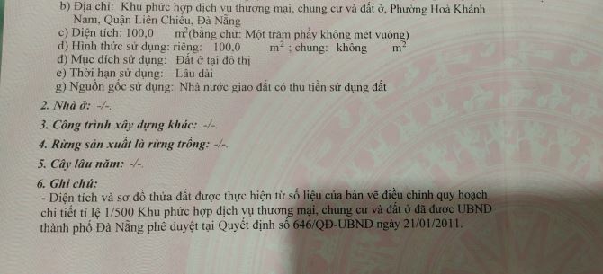 💎 Cần bán lô đất MT đường Vũ Lập,Gần Đại Học Duy Tân.Quận Liên Chiểu.Đà Nẵng - 3