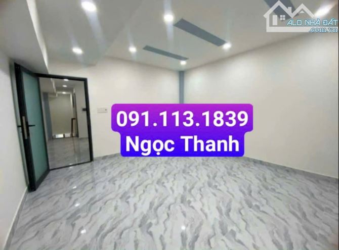 $ Cho Thuê Nhà Mới Xây- HXH Hoà Bình, P Hoà Thạnh, 3PN, chỉ 12Tr $ - 6