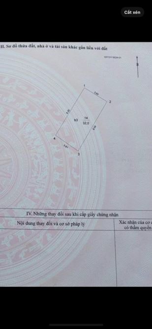 🔥E NGỌC TRINH ĐƯỜNG CẦU GIẤY. Dt.32m2. 5 tầng. Mt.4m.giá 7,5 tỷ - 6