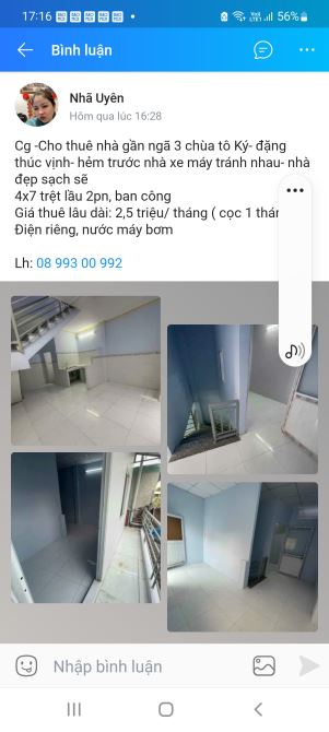 BIỆT THỰ THÁI 4 TẦNG TÂN CHÁNH HIỆP 10 - Q12 - NGANG 5,5 × 15 - 80M2 - GIÁ 9,5 TỶ.   +  CỰ - 9