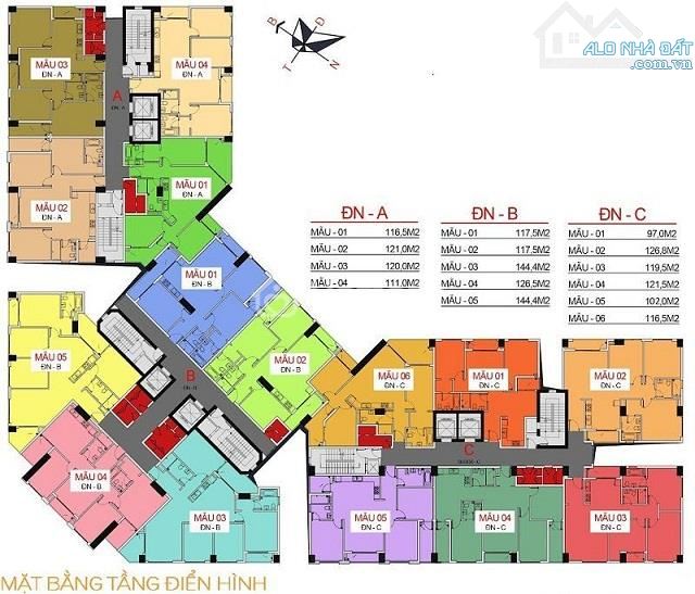 Chính chủ bán căn hộ Tây Hà 3 ngủ 2VS 120m2, BC Đông Nam, sẵn slot ô tô  sổ đỏ  Giá 6 tỷ