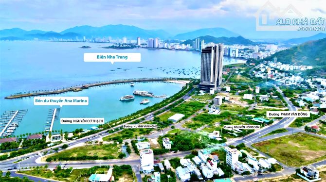 Bán đất giá tốt nhất mặt đường Huỳnh Văn Nghệ, Vĩnh Hòa, Nha Trang.