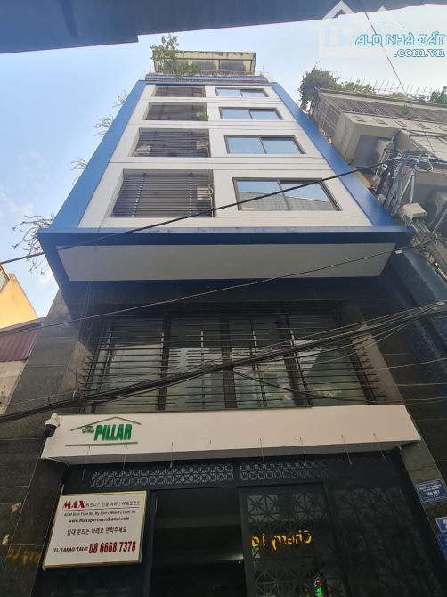 Bán nhà Nguyễn Khuyến, Chiến Thắng, Ô tô tránh, Vỉa hè 80m2, 8 tầng dòng tiền khủng