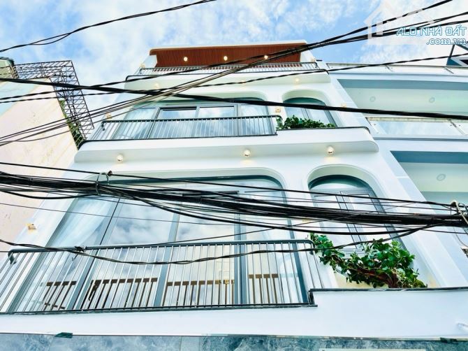 Bán nhà mới Ngang 6m Phan Văn Trị 48m2 (6x8) 4 Tầng