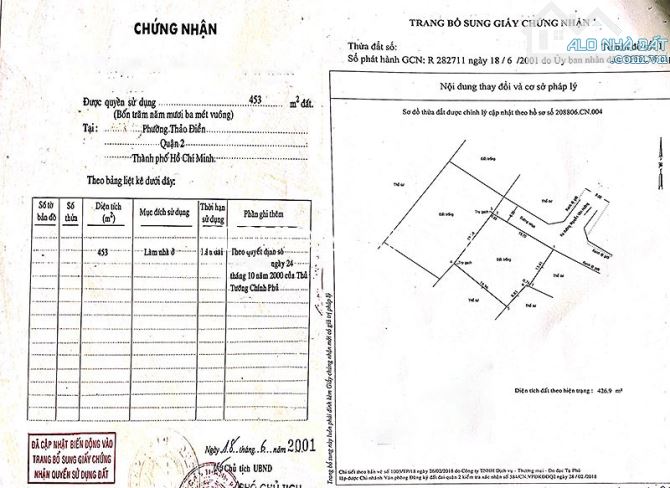 Bán đất Thảo Điền, compound Nguyễn Văn Hưởng, 1058m2 đất, ngang 40m, giá 170tr/m2 - 1