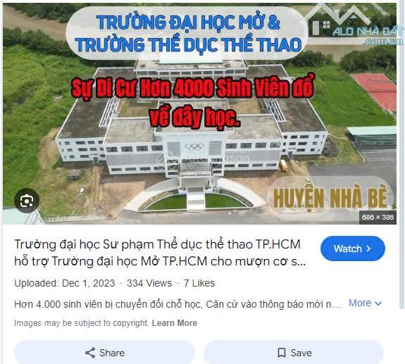 8tr/m2 Mặt tiền Nguyễn Bình gần 3 trường ĐH,QH phủ hồng đất ở.tiềm năng phát triển cao - 1