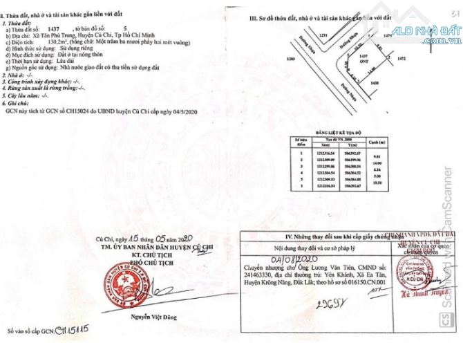 Chồng Theo Vợ Bé Chị Sáu Cần Tiền Nuôi Con Bán Gấ Lô Góc Tân Phú Trung 130m2 Giá 530 Triệu - 3