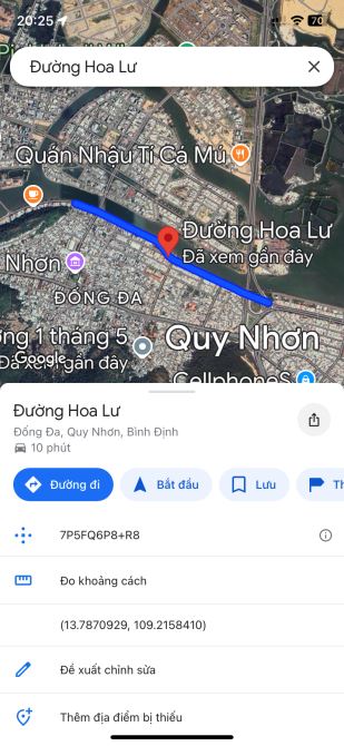 Lô đất Duy Nhất Giá giảm Mạnh Khu Mặt Tiền Viêw Sông Hoa Lư. 107m2. giá 4tỷ xz - 3