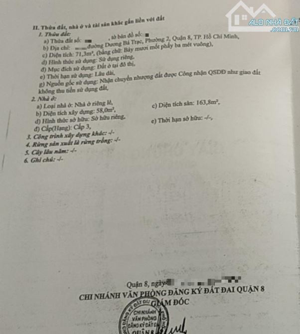 Bán nhà hẻm xe hơi đường Dương Bá Trạc, Phường 2, Quận 8. sát ngay cầu Nguyễn Văn Cừ - 6