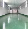 Cho thuê mặt bằng nhà xưởng nền epoxy 250m2