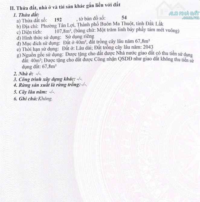 cần bán đất góc 2mt hẻm cấp 1 lý thái tổ (6x18) giá 3,4ty