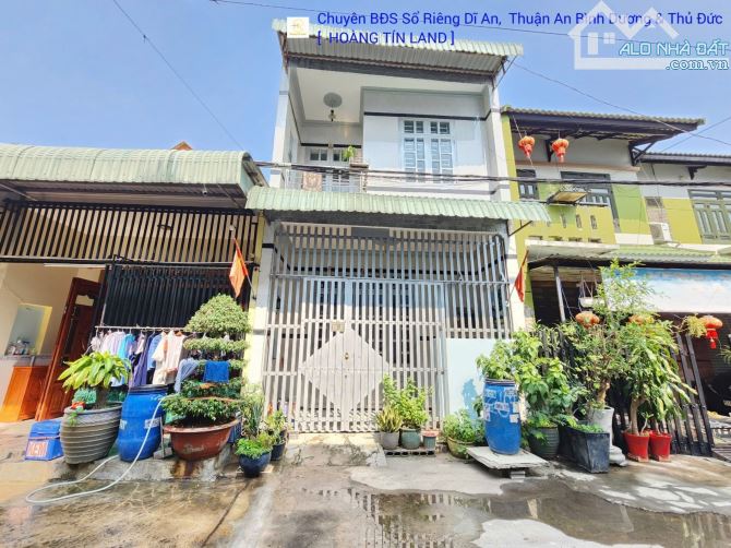 2Tỷ100 TL🔥Bán nhà 1 trệt 1 lầu_66,1m2_Đường ô tô, p.Bình Chuẩn, Tp.Thuận An