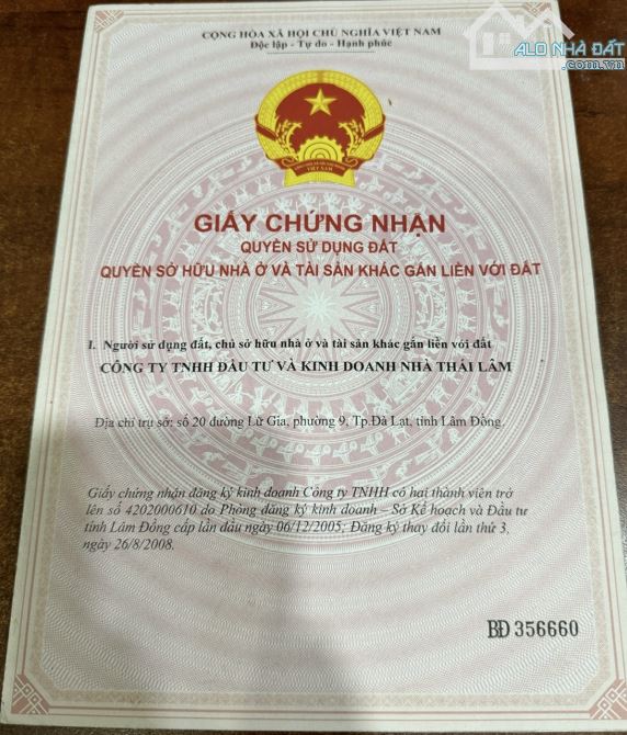 NHÀ MẶT TIỀN 10 M KQH THÁI LÂM TRUNG TÂM THÀNH PHỐ ĐÀ LẠT GIÁ SHOCK NHẤT, ĐÁNG ĐẦU TƯ - 11