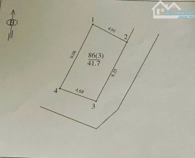 Bán đất hoa hậu ĐA TỐN Gia Lâm 42m2, nở hậu, lô góc. 7c vào đất 4,1 tỷ. - 2