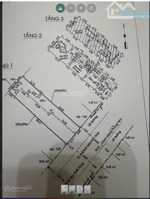 Bán nhà đường Sương Nguyệt Ánh, Bến Thành Quận 1 - 10 x 40m KVXD 2 hầm 10 tầng. Bán 250 tỷ - 2