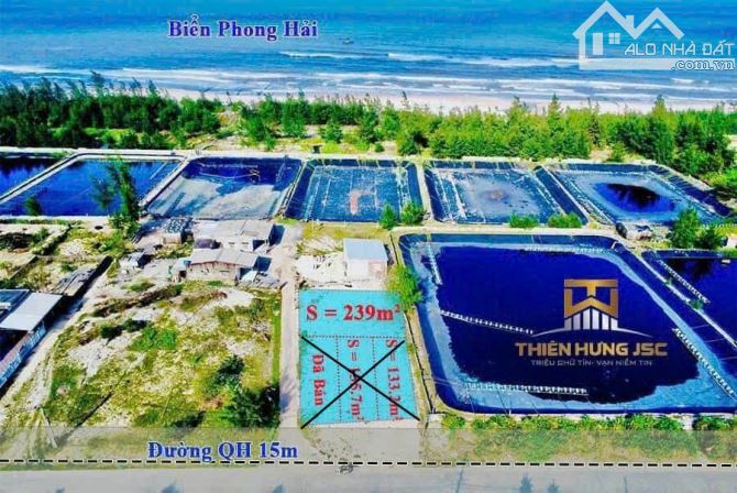 Đất Biển Phường Phong Hải – Tuyến đường ven biển mở rộng 15m giá 5xx - 5