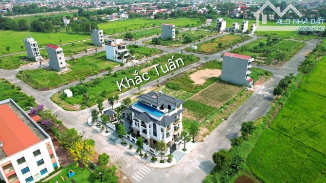 Bán lô đấu giá kim chân TP Bắc Ninh trục chính 22m dt 90m2 mặt 5m đông nam giá 4.15 tỷ