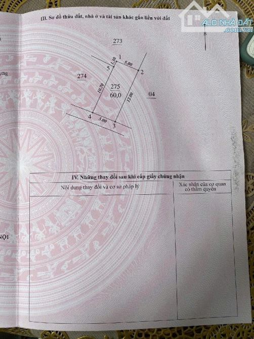 ĐẤT ĐÔNG NGẠC- GẦN Ô TÔ- MẶT TIỀN RỘNG GIÁ NHỈNH 4 TỈ - 1