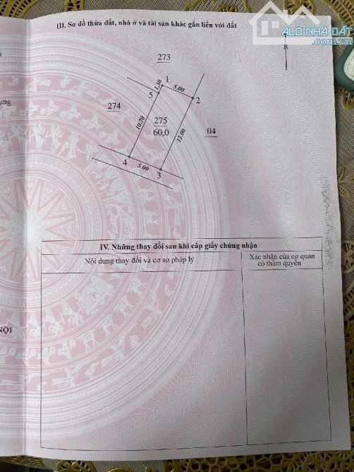 ĐẤT ĐÔNG NGẠC - GẦN NGÕ Ô TÔ - SỔ NÉT NHƯ NGỌC TRINH - 3