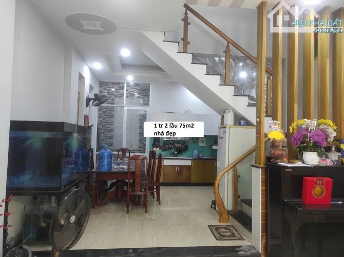 Bán nhà hẻm oto đường Trần Anh Tông phường Thắng Nhất TPVT giá 5.99 tỷ 75m2 1 tr 2 lầu đẹp