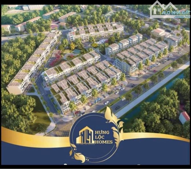 BĐS an cư! Gia đình anh bạn cần bán ô đất dự án Hưng Lộc Home, lối 2 đường 35m