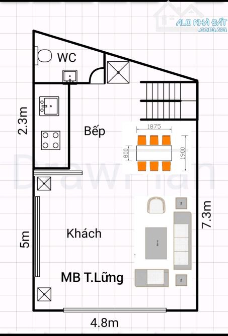 ĐẠI ÁNG - THANH TRÌ - 40M2 - MT: 4.8M - GIÁ 3.3 TỶ (THƯƠNG LƯỢNG NHẸ) - 1