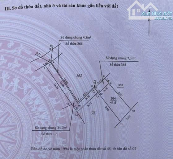 BÁN NHÀ 4 TẦNG  - TT TỨ HIÊP - THANH TRÌ – MT 4.15M NỞ HẬU - DT 41,5M-GIÁ 5.5TỶ - 18