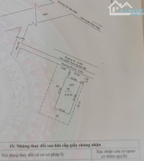 NỀN BIỆT THỰ HẺM 9 PHẠM NGỌC HƯNG  GẦN ĐẦU LỘ VÕ VĂN KIỆT- LỘ 6M RỘNG RÃI - 3