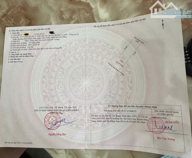 Bán gấp lô đất đường Xuân Thiều thuộc khu J258, nằm giữa đường Phan Văn Định và KDL - 4