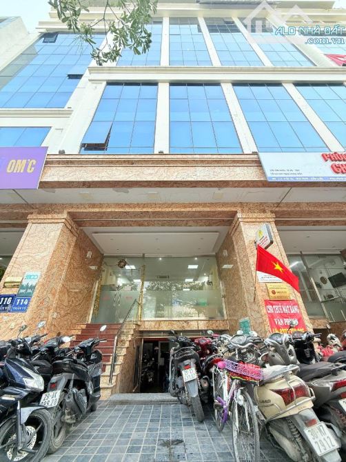 BÁN TÒA NHÀ VĂN PHÒNG MẶT PHỐ TRẦN VĨ 9 tầng- 136m2 - 78 tỷ - 9