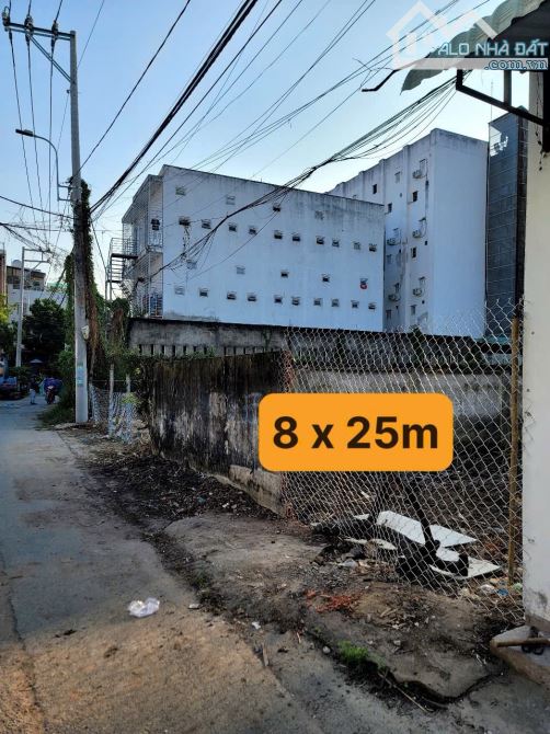 Bán đât 8 x 25m mặt tiền hẻm Lò Lu gần KCN cao samsung giá chỉ 48tr/m