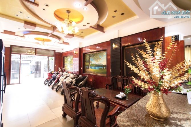 MẶT TIỀN KINH DOANH HOTEL - GÒ VẤP - 108M2 - 4 TẦNG - 13 PN - DT GẦN 700TR/1N - GIÁ 18 TỶ