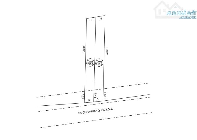 ‼️Mua đất là phất khi chốt ngay Lô Bình Điền QL49 với 225.6m2🤑💰 - 1