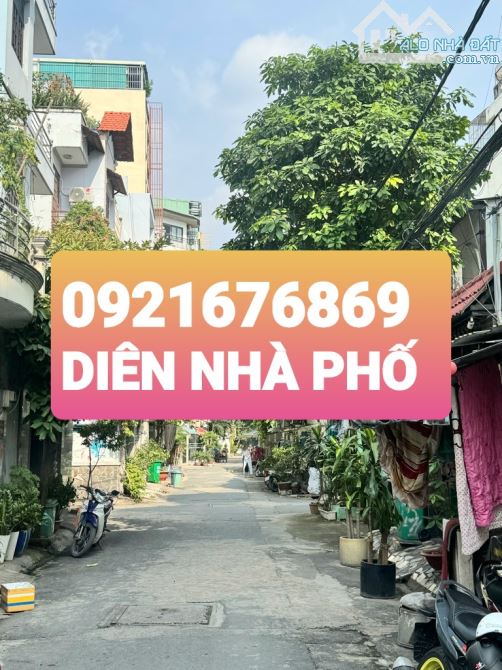 BÁN NHÀ 3 TẦNG HẺM XE TẢI THÔNG. ĐƯỜNG VĂN CHUNG. PHƯỜNG 13 .TB + DT 120M ...4.8 X 25 ... - 2