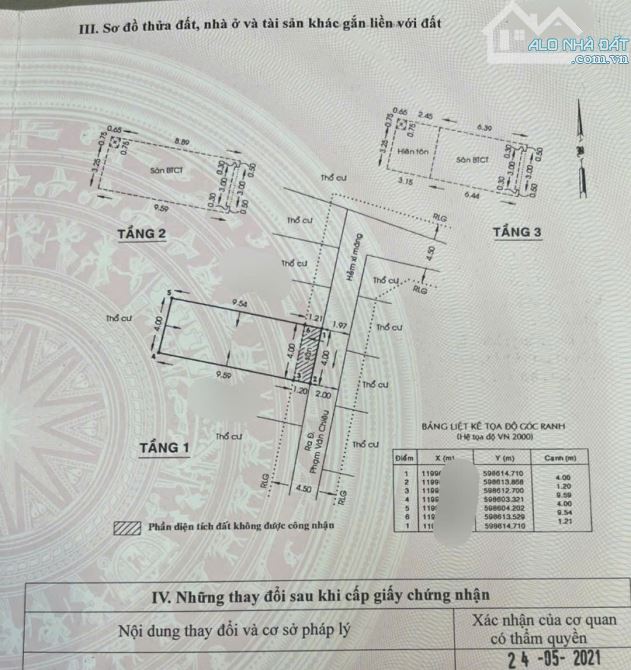 Bán nhà như hình hẻm 100 đường số 3 Cây Trâm, Gò Vấp, DT 4x11m, 3tấm, giá 5,1tỷ - 2