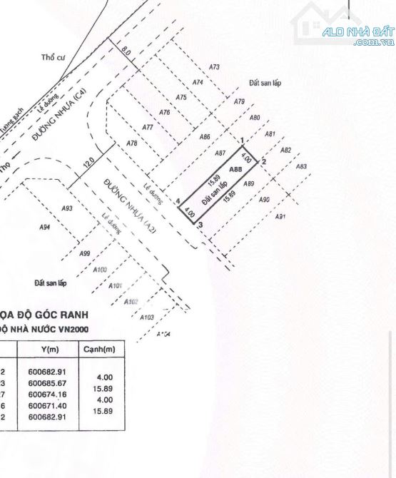 Bán đất khu phân lô OSIMI đường Lê Đức Thọ, P15, Gò Vấp. DT 4x16m, HXH 12m, giá 6,6tỷ - 2