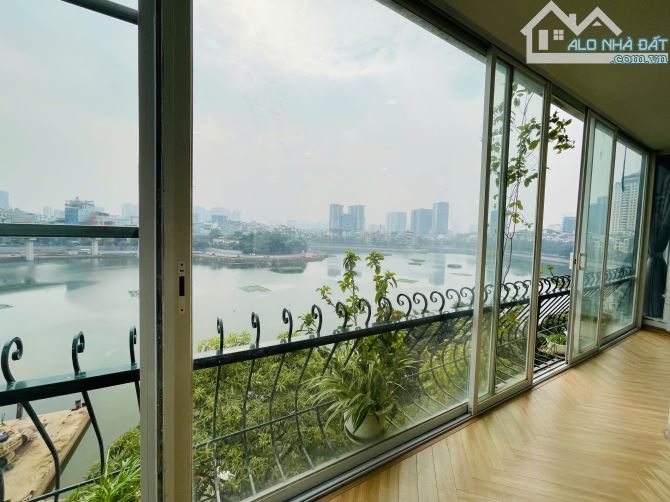 Cho thuê văn phòng Hoàng Cầu 120m2 22tr view hồ chia sẵn 3 phòng PCCC đầy đủ - 4