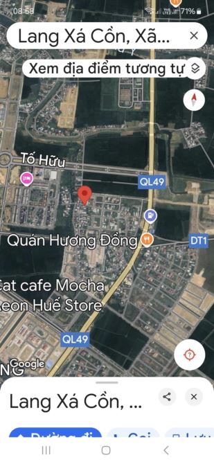 BÁN ĐẤT KHU QUY HOẠCH HOÀNG QUỐC VIÊT; LANG XÁ CỒN; THUỶ THANH; TX HƯƠNG THUỶ - 5