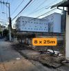 Bán đât 8 x 25m mặt tiền hẻm Lò Lu gần KCN cao samsung giá chỉ 48tr/m