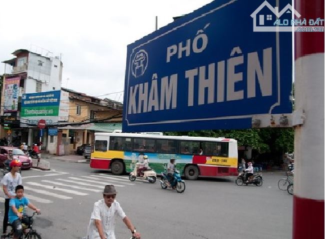 Bán nhà ngõ Hoà Bình, Khâm Thiên, lô góc, 50m ra đường ô tô tránh, thoáng, 25m2, 3 tỷ 500