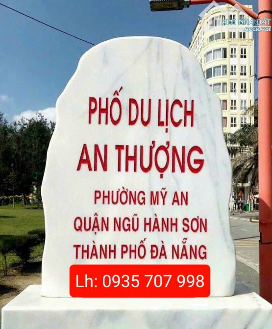 Đất biển Mỹ Khê, đường 7.5m Hoàng Kế Viêm. Cách bãi tắm 300m.