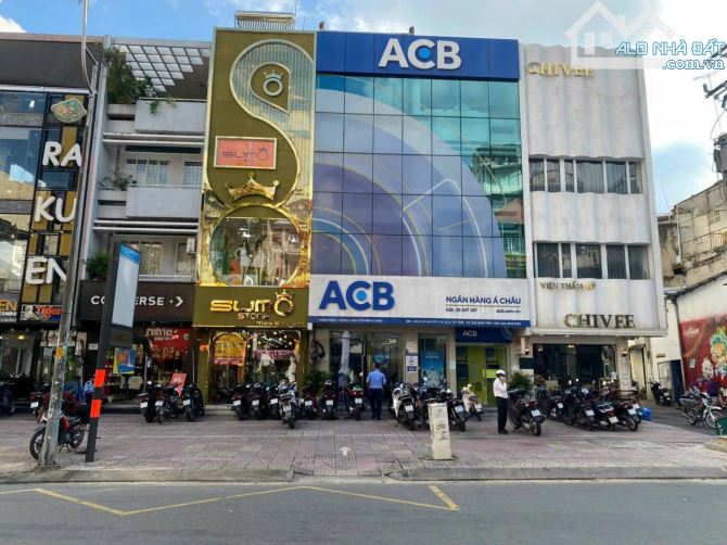 Bán building 658 Cách Mạng Tháng 8, Quận 3. DT 8x20m. Hầm 7 tầng. PCCC, TM giá bán 40 tỷ