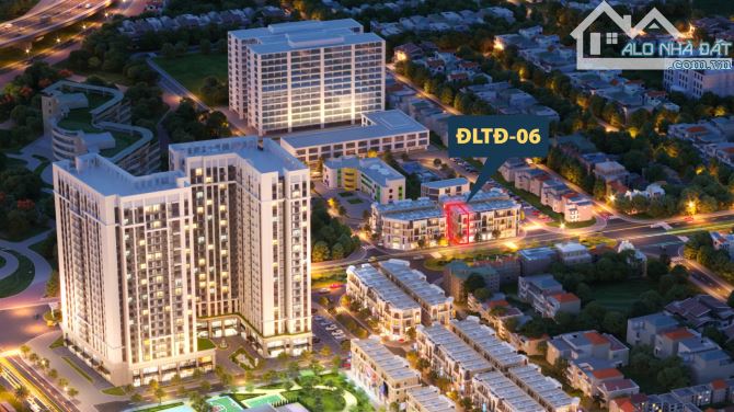 🏣🏣 Siêu phẩm Liền kề 75m² ĐLTĐ - 06  Golden Point Đồng Hòa !